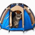 猫・小型犬用のミニュチュアテント！ドデカヒードロン テント