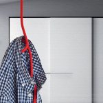 天井から吊るすロープ型コートフック｜Loop Rope（ループロープ）