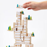 子供のプレゼントに！オブジェにもなるおもちゃブロック「Blockitecture Garden City」