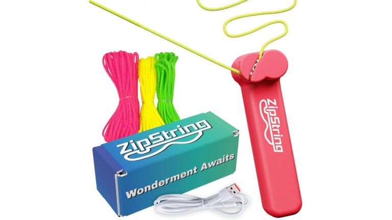 大人も子どももハマる！「ZipString」で不思議な動きを楽しもう！