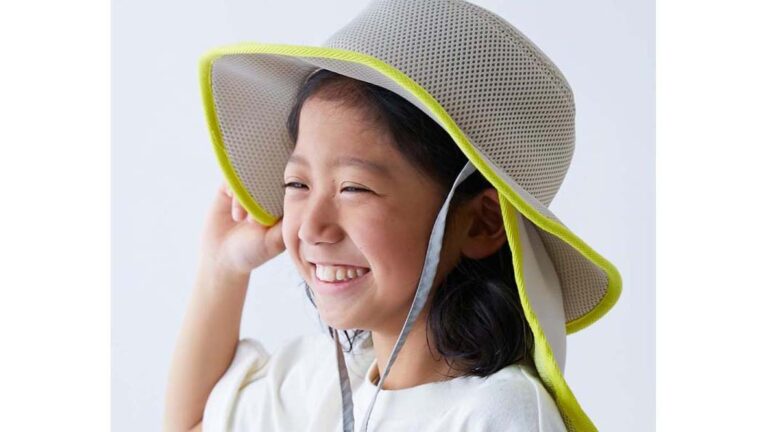 夏の外遊びに頼れる１個！気化熱×UVカット×保冷剤対応の最強キッズハット