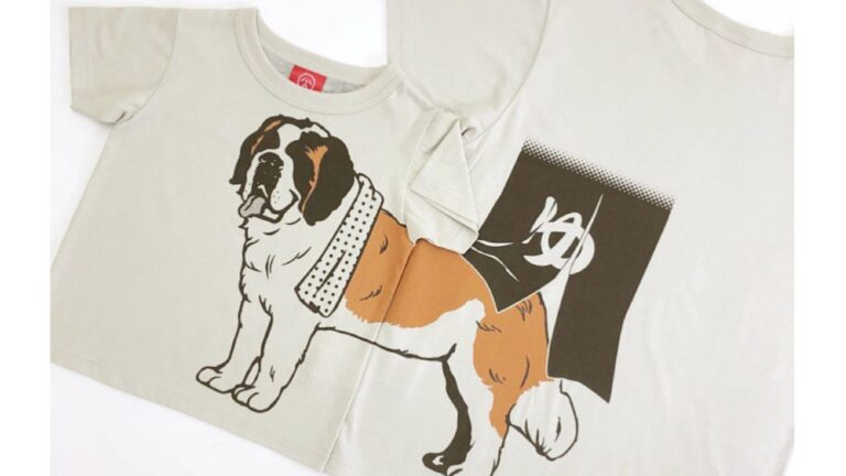 銭湯帰りのほっこり感を着よう！｜OJICO「セント・ウ・バーナード」親子Tシャツ