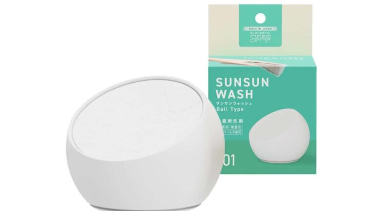 手にやさしく、地球にもやさしい。新しいカタチの食器用洗剤「SUNSUN WASH（サンサンウォッシュ）」