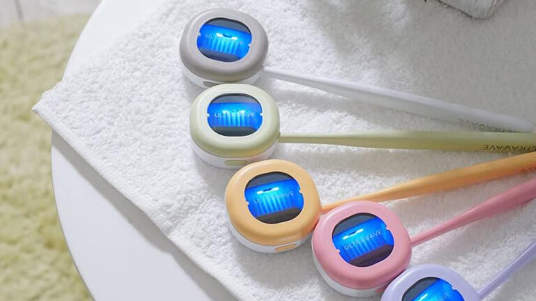 歯の健康は清潔な歯ブラシから♪ ULTRAWAVE歯ブラシ除菌キャップ
