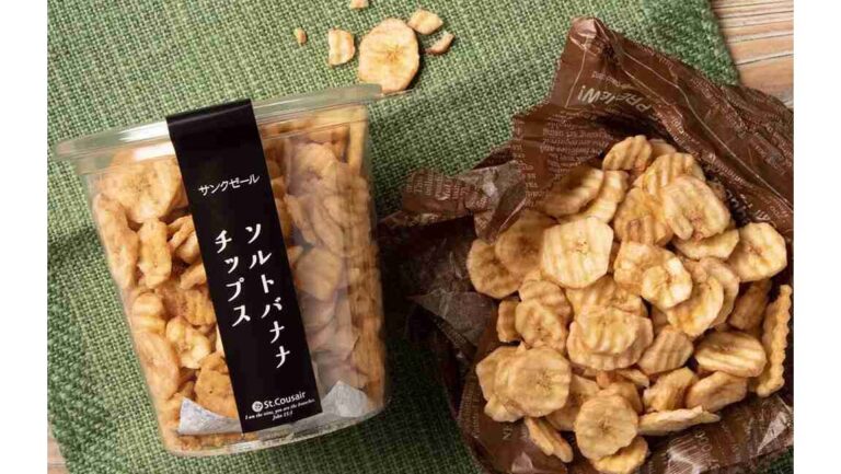 やみつき必至！甘じょっぱいサクサク食感｜ソルトバナナチップス