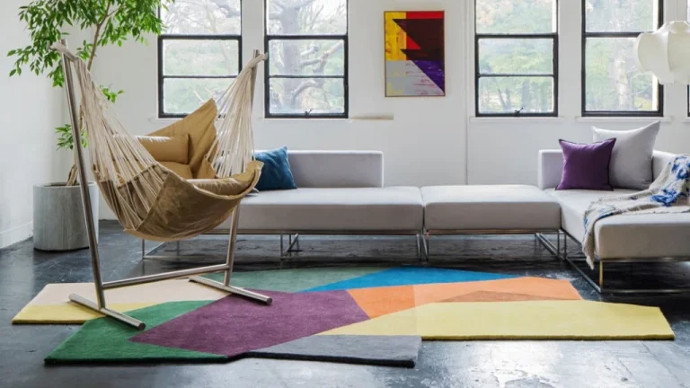アートのように敷くラグ「Loko Colour」で空間を、まるごと現代アートに