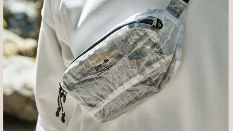 韓国発！超軽量ウエストバッグ｜gorp ville「DYNEEMA® WAIST BAG」