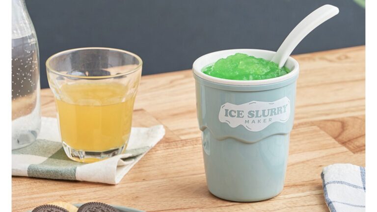 飲んでひんやり！『アイススラリーメーカー』で簡単クールスイーツ＆熱中症対策