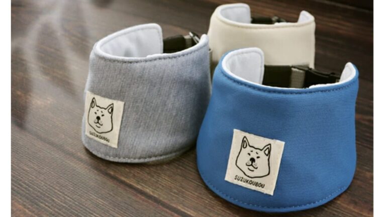 テクノロジーが生んだ愛犬用ひんやりアイテム高性能『クールネック』