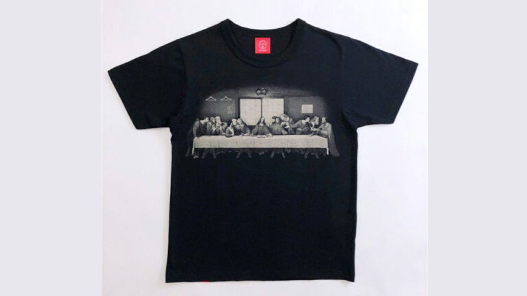 最後の晩餐が、まさかの寿司に！？ユーモアとアートが融合したTシャツ「THE LAST SUSHI」