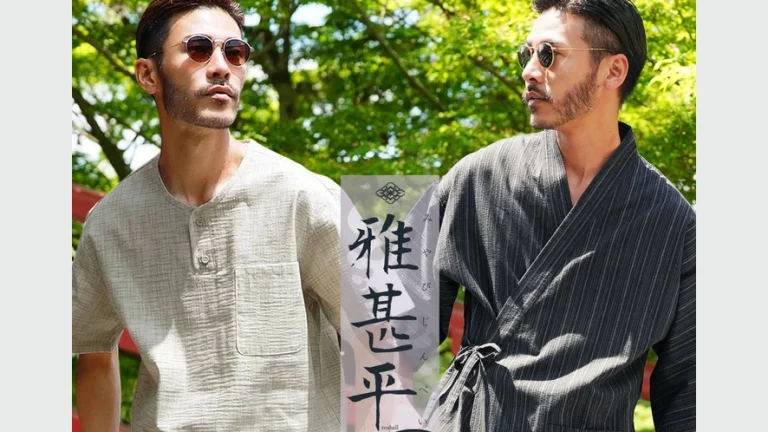 日本の粋をまとう。伝統と現代が融合した「雅甚平」