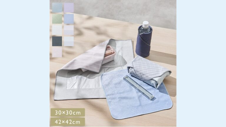 巻くだけでピタッと保冷！便利すぎる『巻くだけ保冷クロス』で夏のお弁当対策も安心
