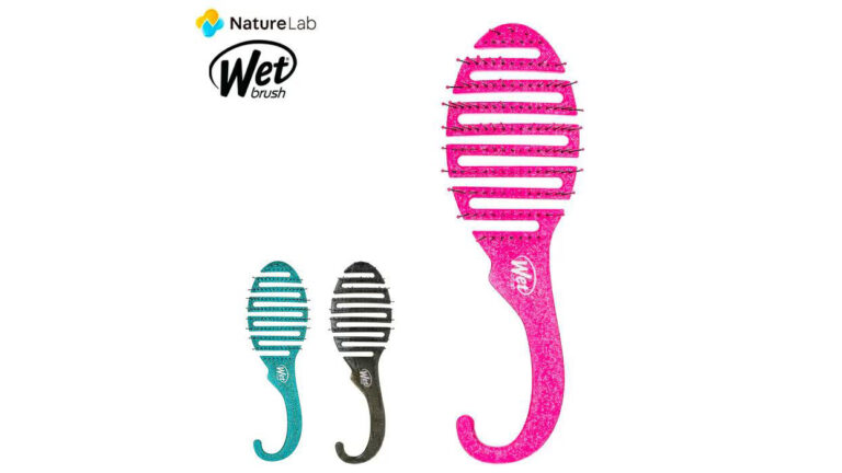 シャワータイムがサロン級に変わる！Wet Brush「シャワーディタングラー グリッター」で指通りなめらかに
