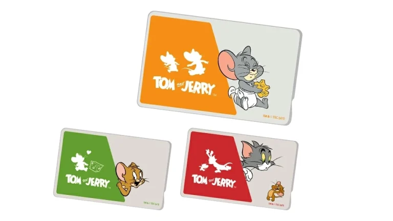 ICカードを可愛く＆スマートに！『トムとジェリー』のICカードステッカーで日常に遊び心をプラス