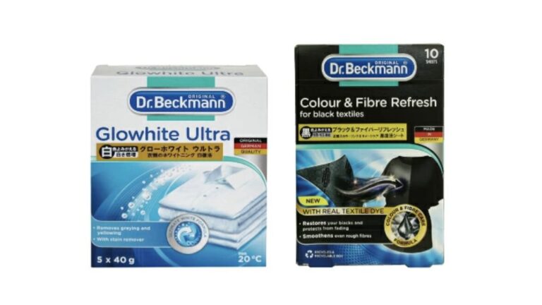 輝く白、深みの黒へ！洗濯で失った色を取り戻す！ドイツ発Dr.Beckmannの衣類ケア