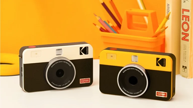 KODAK Mini Shot 2 Retro｜撮ってすぐ印刷！高画質＆レトロデザインのインスタントカメラ