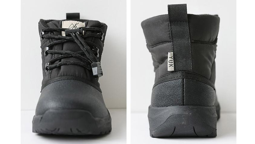 冬の過酷な雪道でも安心。防水＆防滑設計のYUK《スノーブーツ》がこの冬手放せない