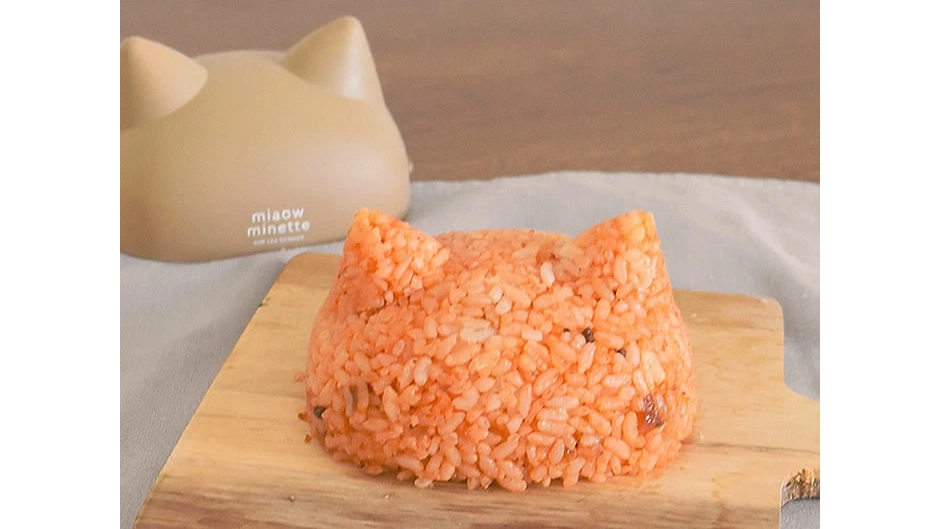 【ねこ好き必見】Sabu にゃお ねこみみおにぎりケース｜おにぎり2個＋おかずが入る日本製ランチケース