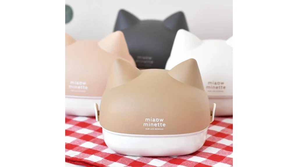 【ねこ好き必見】Sabu にゃお ねこみみおにぎりケース｜おにぎり2個＋おかずが入る日本製ランチケース