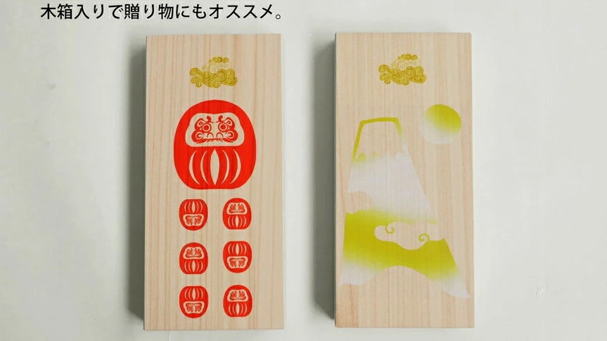 【縁起物ギフト】富士山とだるまの夫婦箸セット｜結婚祝い・記念日に贈りたい日本伝統のお箸