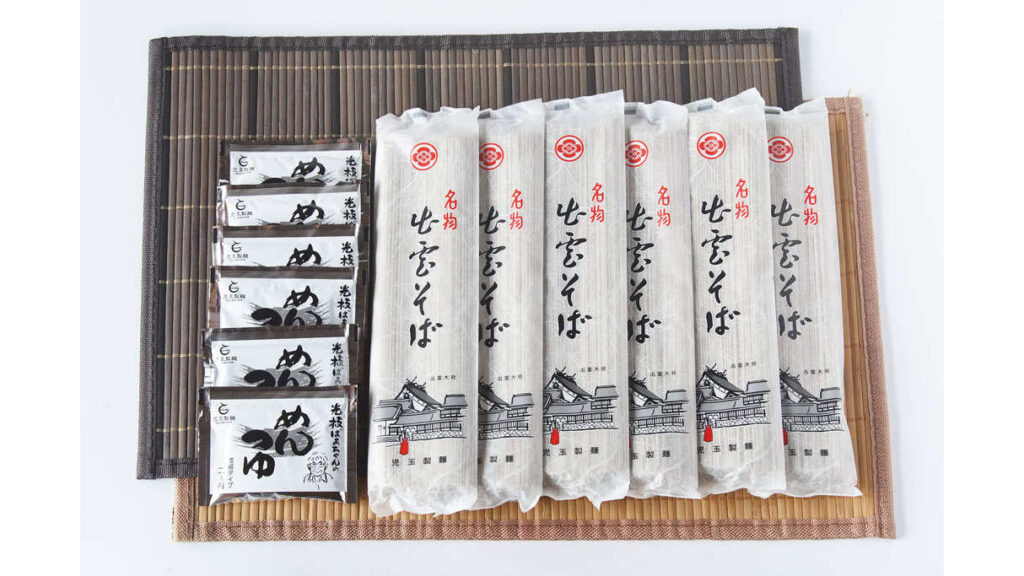 【産直商品】出雲乾そば12人前つゆ付き｜出雲そばの深い旨みを、自宅でじっくり味わう贅沢時間