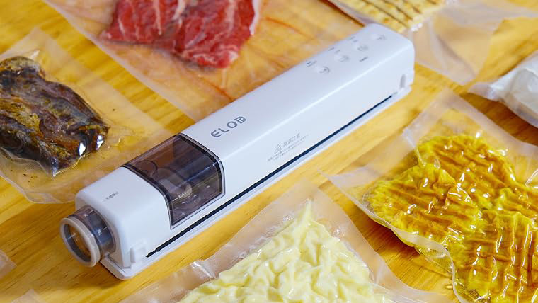 押すだけで簡単真空保存｜ELOD Suseal Home マスターセットで食材管理をもっと気軽に
