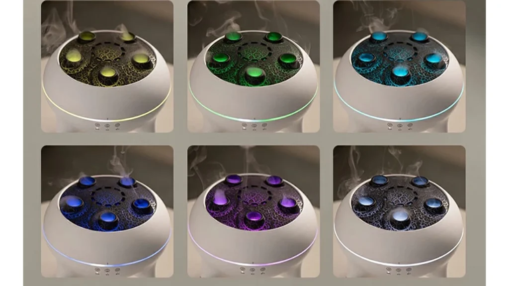 まるで水族館のような癒し時間。クラゲミスト加湿器で香りとスチームに包まれる暮らし