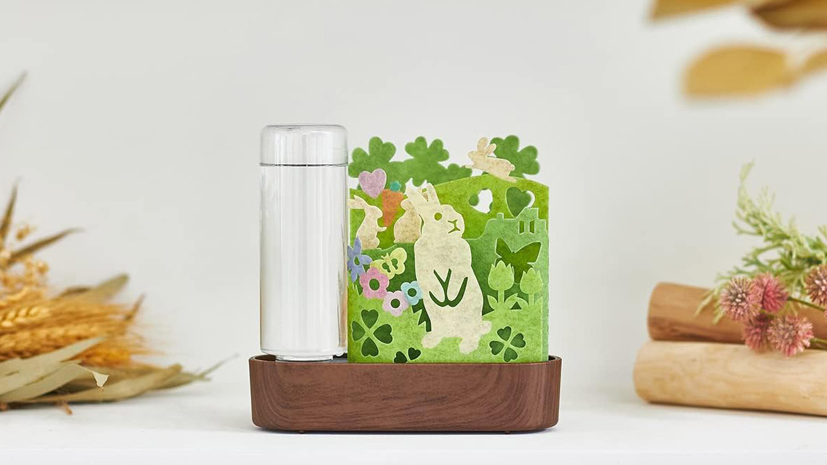 冬の乾燥対策に｜電源不要で安心なセキスイ自然気化式加湿器