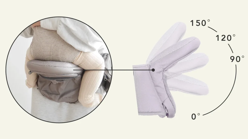 小さく畳めて持ち運びラク!忙しいママも助かる多機能『ヒップシート』の魅力