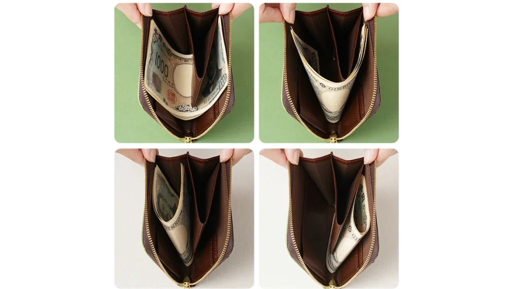 動物アートに癒される｜HIRAMEKI L字ファスナーミニ財布 ANIMALSの使いやすさ