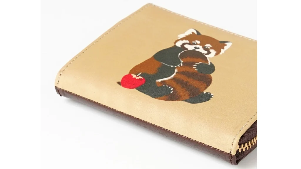 動物アートに癒される｜HIRAMEKI L字ファスナーミニ財布 ANIMALSの使いやすさ