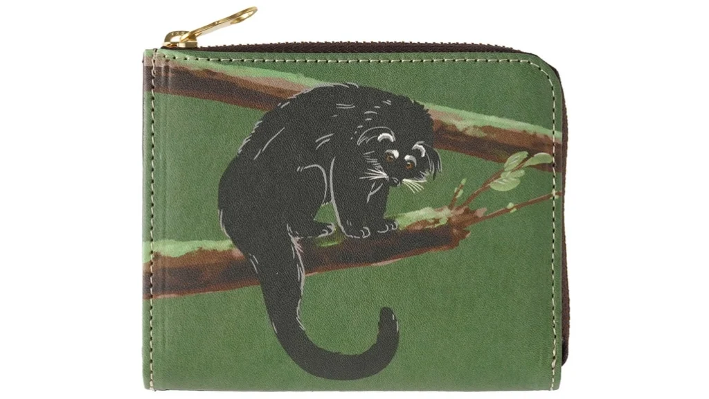 動物アートに癒される｜HIRAMEKI L字ファスナーミニ財布 ANIMALSの使いやすさ