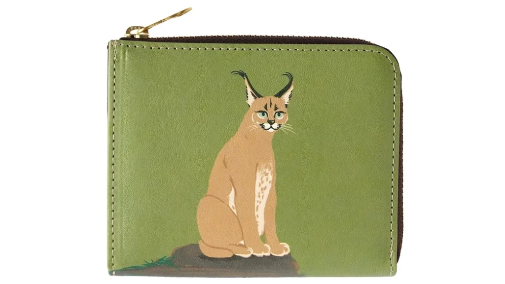 動物アートに癒される｜HIRAMEKI L字ファスナーミニ財布 ANIMALSの使いやすさ