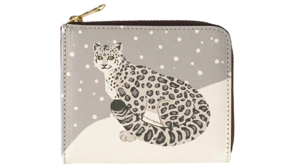 動物アートに癒される｜HIRAMEKI L字ファスナーミニ財布 ANIMALSの使いやすさ