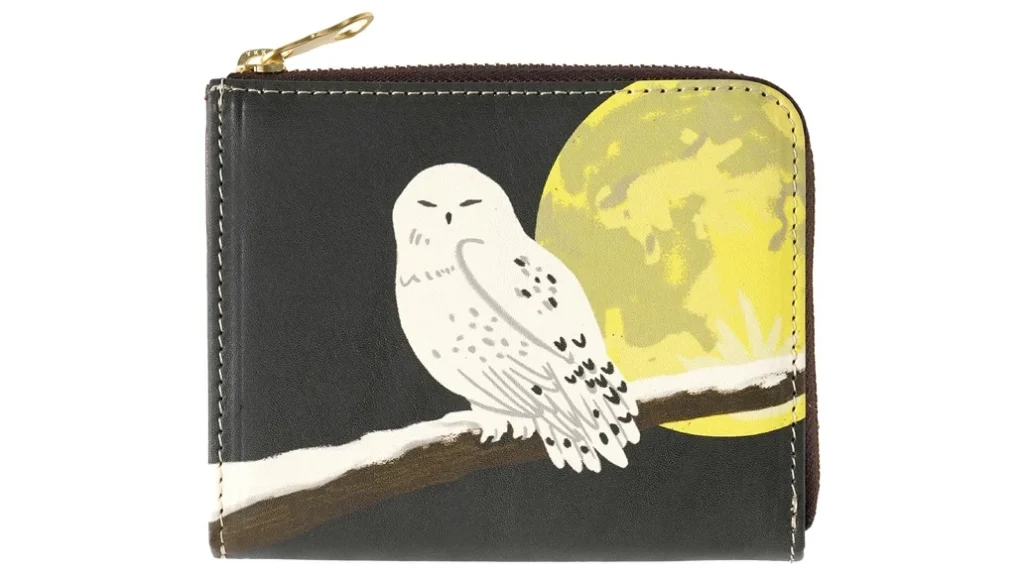 動物アートに癒される｜HIRAMEKI L字ファスナーミニ財布 ANIMALSの使いやすさ