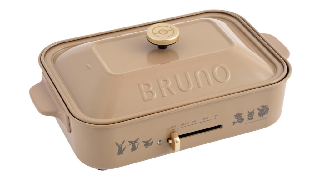 イーブイたちとおうち時間を楽しむ｜BRUNO イーブイフレンズ コンパクトホットプレート