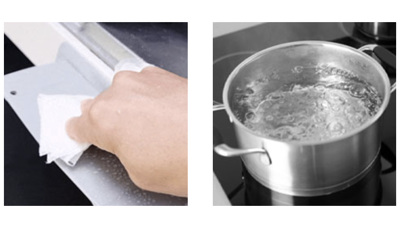 台所の水はね悩みを即解決！NUTRIDAILY「マジックウォーターフェンス」｜自分のキッチンがもっと快適になる実力派アイテム