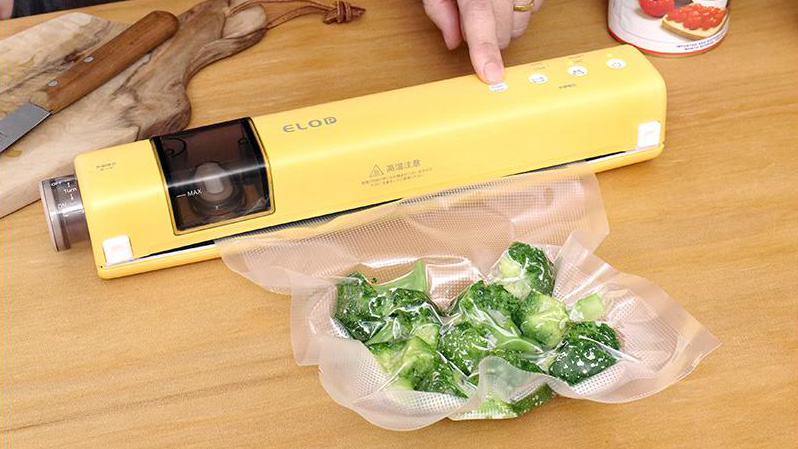 押すだけで簡単真空保存｜ELOD Suseal Home マスターセットで食材管理をもっと気軽に