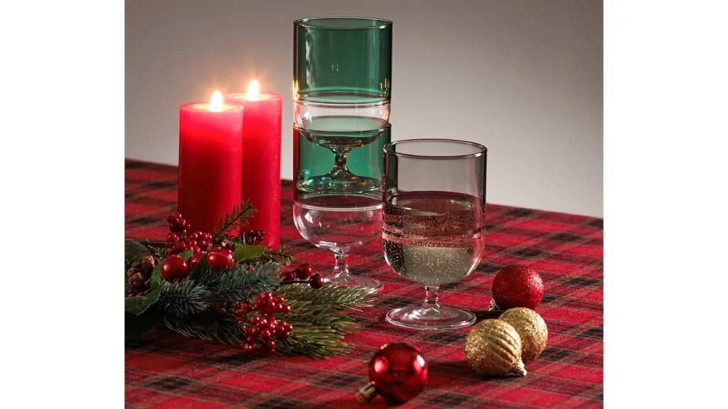 【耐熱&times;デザイン】KEYUCA ツートーン耐熱ゴブレット｜パーティーにも日常にも使えるおしゃれグラス