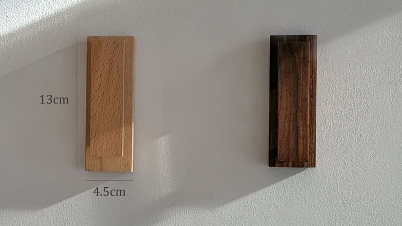 【木製タオルフック】タオルが落ちないストレスフリー設計。天然木の温もりでインテリアにも馴染む