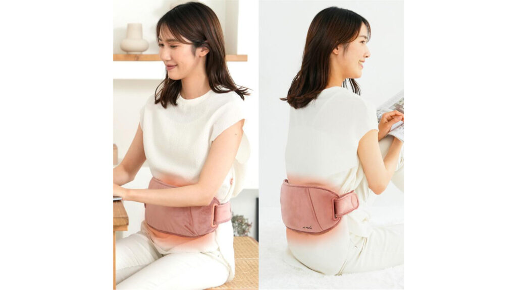 巻くだけでぽかぽか温活｜ヒーターウエストベルトでお腹・腰をやさしくケア