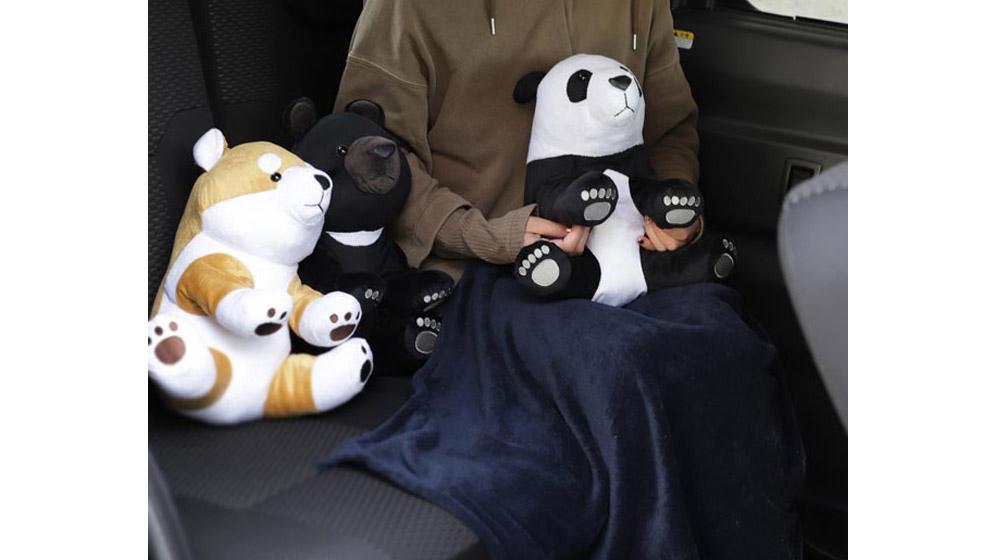 ブランケットが入った可愛いぬいぐるみ『ZOO ZOO NAP』