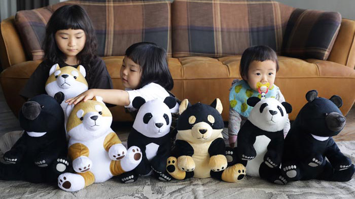 ブランケットが入った可愛いぬいぐるみ『ZOO ZOO NAP』