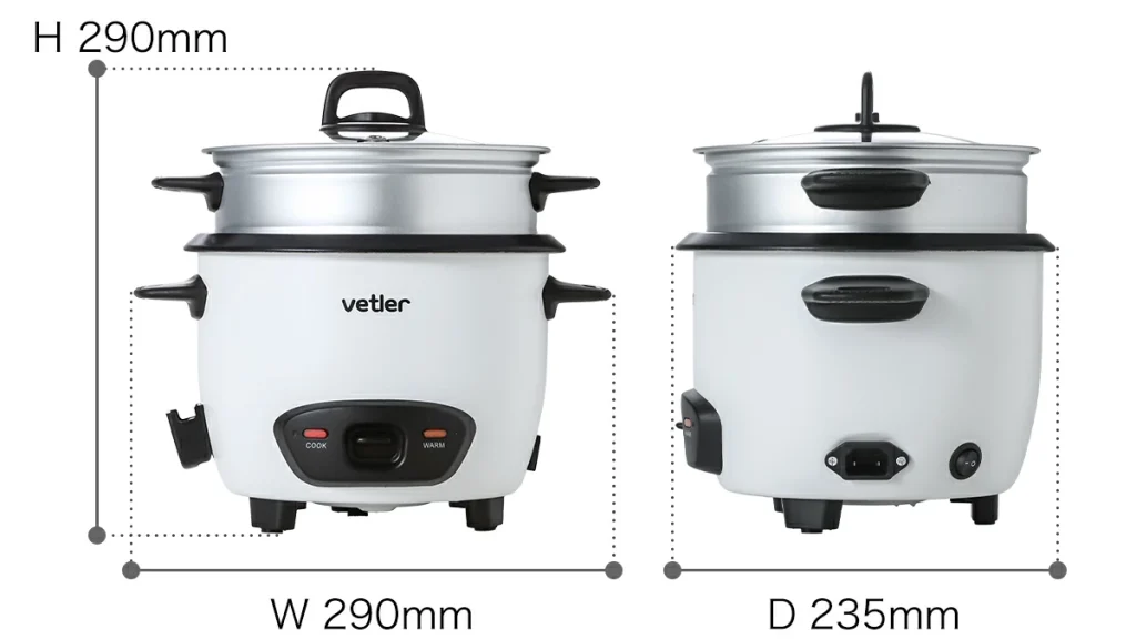 煮る・炊く・蒸すがこれ一台｜VETLER イージークッカーで毎日のごはんをもっと気軽に