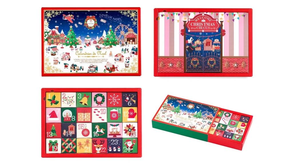 【クリスマス限定】毎日ワクワクが止まらない。キューブラスクで迎える“とびきり幸せなカウントダウン”／アドベントカレンダー