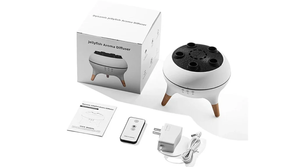 まるで水族館のような癒し時間。クラゲミスト加湿器で香りとスチームに包まれる暮らし