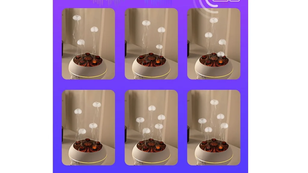 まるで水族館のような癒し時間。クラゲミスト加湿器で香りとスチームに包まれる暮らし