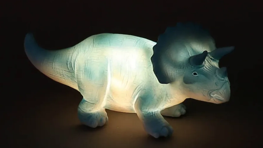 【クリスマス限定】手のひらサイズの恐竜ライト×選べる紅茶セット|見て癒されて飲んでくつろぐ冬ギフト