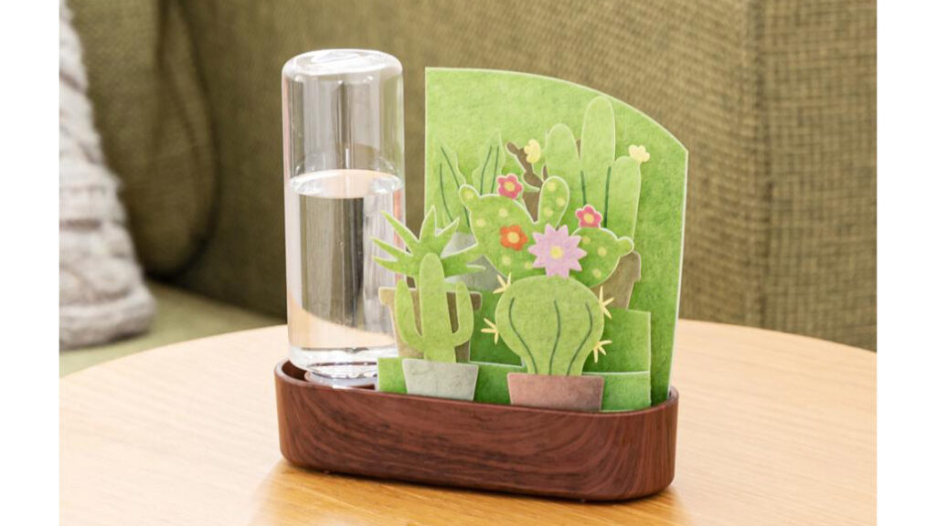 冬の乾燥対策に｜電源不要で安心なセキスイ自然気化式加湿器