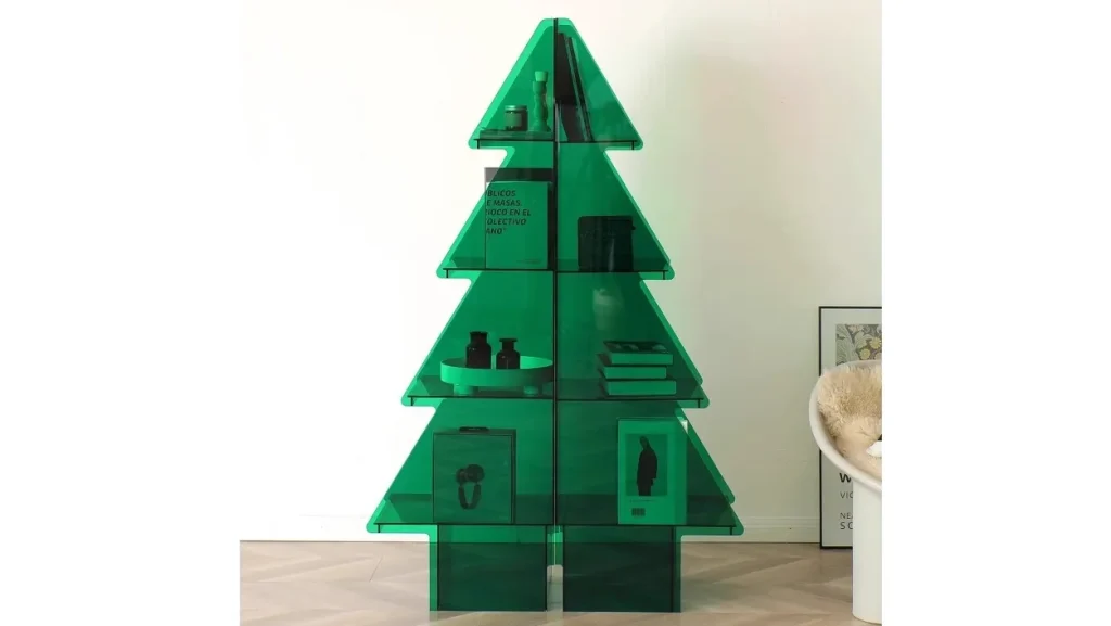 省スペースで魅せる収納｜ツリー型アクリルラックで空間を美しく整える